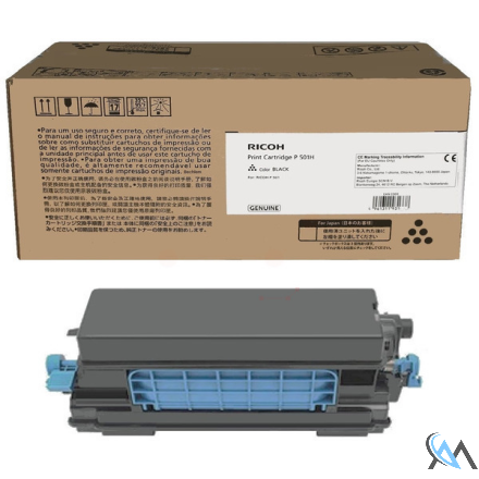 Original Ricoh 418447/TYPE P501H Toner-Kit, 14.000 Seiten ISO/IEC 19798