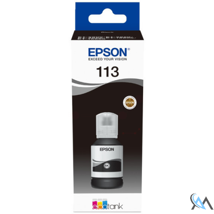 Original Epson C13T06B140/113 Tintenflasche schwarz, 7.500 Seiten 127ml