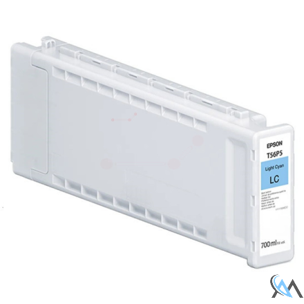 Original Epson C13T56P500/T56P5 Tintenpatrone cyan hell 700ml