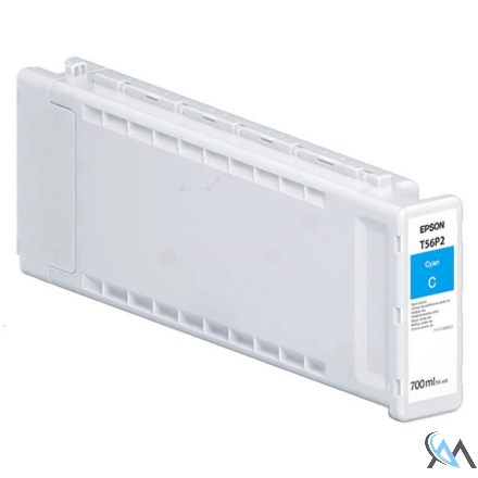 Original Epson C13T56P200/T56P2 Tintenpatrone cyan 700ml