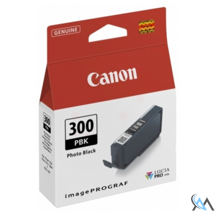 Original Canon 4193C001/PFI-300PBK Tintenpatrone schwarz foto 14,4ml