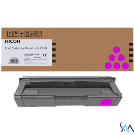 Original Ricoh 408354 Toner magenta, 2.300 Seiten/5%