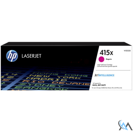 Original HP W2033X/415X Tonerkartusche magenta, 6.000 Seiten ISO/IEC 19798