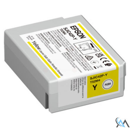 Original Epson C13T52M440/SJIC-42-P-Y Tintenpatrone gelb 50ml