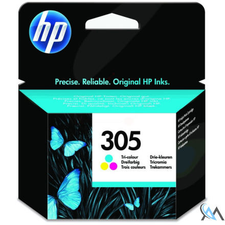 Original HP 3YM60AE/305 Druckkopfpatrone color, 100 Seiten