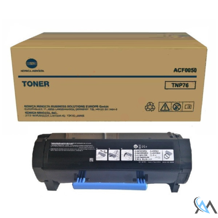 Original Konica Minolta ACF0050/TNP-76 Toner-Kit, 12.000 Seiten