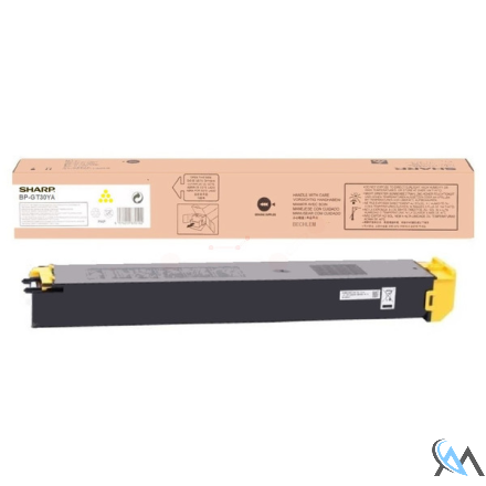 Original Sharp BP-GT30YA Toner gelb, 15.000 Seiten ISO/IEC 19752