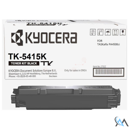 Original Kyocera 1T02Z70NL0/TK-5415K Toner-Kit schwarz, 20.000 Seiten ISO/IEC 19752