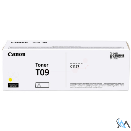 Original Canon 3017C006/T09Y Tonerkartusche gelb, 5.900 Seiten ISO/IEC 19752