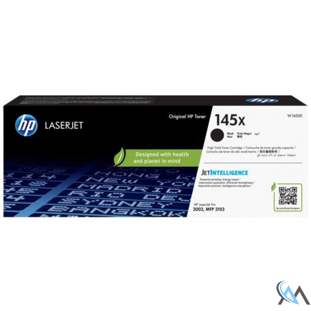 Original HP W1450X/145X Tonerkartusche High-Capacity, 3.800 Seiten ISO/IEC 19752