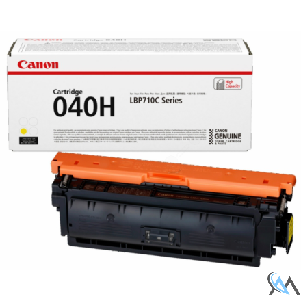 Original Canon 0455C002/040H Tonerkartusche gelb Contract, 10.000 Seiten ISO/IEC 19798