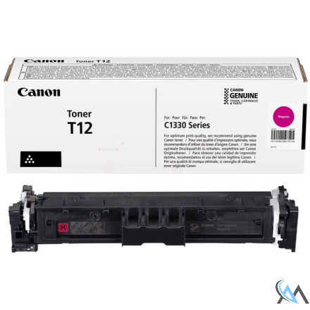 Original Canon 5096C006/T12 Tonerkartusche magenta, 5.300 Seiten ISO/IEC 19752