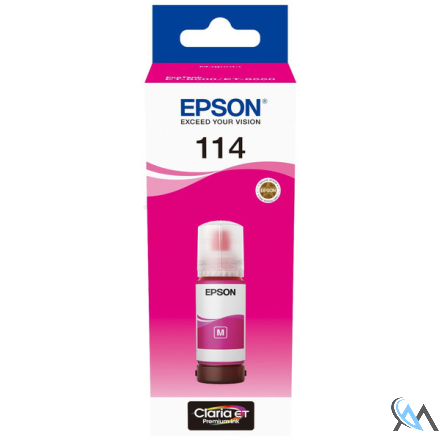 Original Epson C13T07B340/114 Tintenflasche magenta, 6.700 Seiten 2300 Fotos 70ml