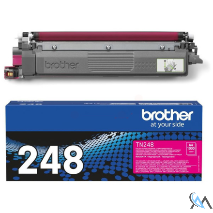 Original Brother TN-248M Toner-Kit magenta, 1.000 Seiten ISO/IEC 19752