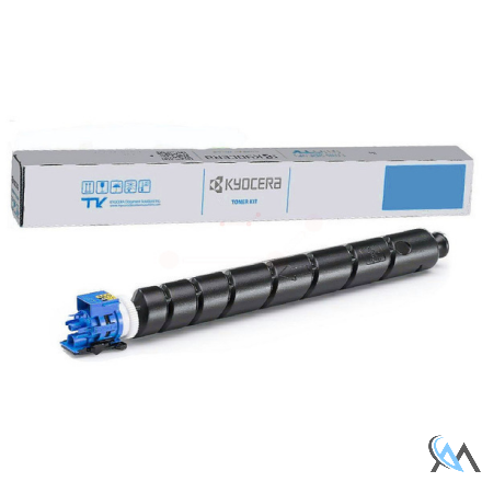 Original Kyocera 1T02XDCNL0/TK-8375C Toner-Kit cyan, 20.000 Seiten ISO/IEC 19752