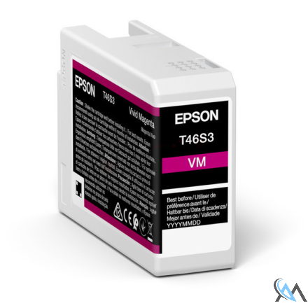 Original Epson C13T46S30N/T46S3 Tintenpatrone magenta 25ml