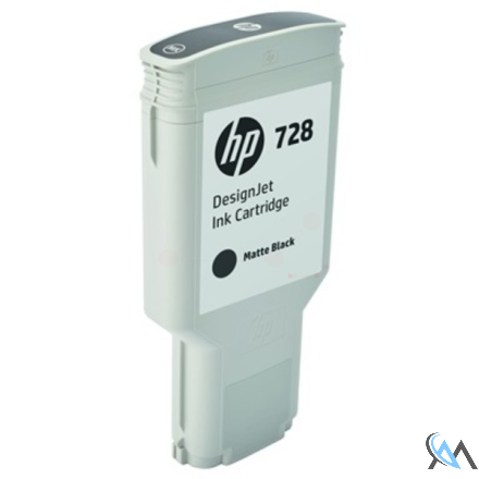 Original HP 3WX25A/728 Tintenpatrone schwarz matt 130ml