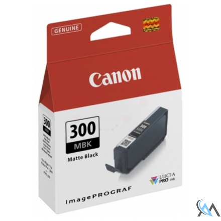 Original Canon 4192C001/PFI-300MBK Tintenpatrone schwarz matt 14,4ml