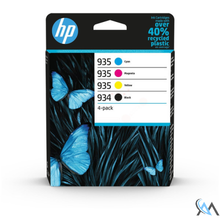 Original HP 6ZC72AE/934/935 Tintenpatrone MultiPack Bk,C,M,Y 10ml + 3x4,5ml VE=4