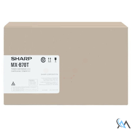 Original Sharp MXB-70T Toner-Kit, 45.000 Seiten ISO/IEC 19752
