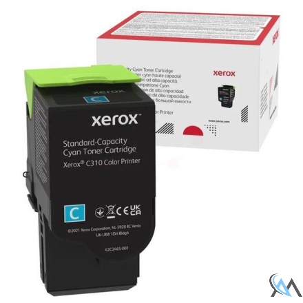 Original Xerox 006R04357 Toner-Kit cyan, 2.000 Seiten ISO/IEC 19752