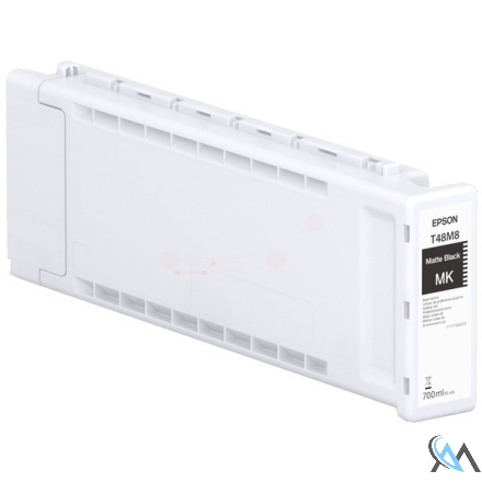 Original Epson C13T48M80N/T48M8 Tintenpatrone schwarz matt High-Capacity 700ml