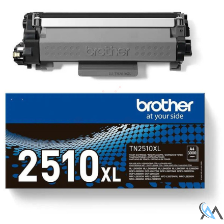 Original Brother TN-2510XL Toner-Kit High-Capacity, 3.000 Seiten ISO/IEC 19752