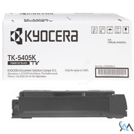 Original Kyocera 1T02Z60NL0/TK-5405K Toner-Kit schwarz, 17.000 Seiten ISO/IEC 19752