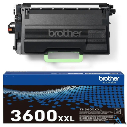 Original Brother TN-3600XXL Toner-Kit High-Capacity, 11.000 Seiten ISO/IEC 19752