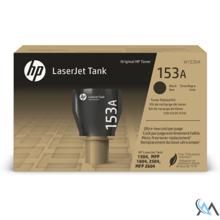 Original HP W1530A/153A Toner-Kit, 2.500 Seiten ISO/IEC 19752