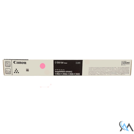 Original Canon 5755C002/C-EXV64 Toner magenta, 25.500 Seiten ISO/IEC 19752