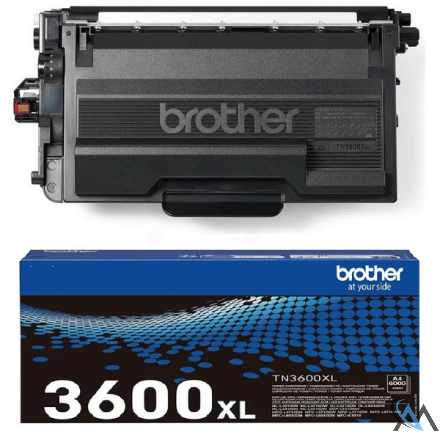 Original Brother TN-3600XL Toner-Kit High-Capacity, 6.000 Seiten ISO/IEC 19752