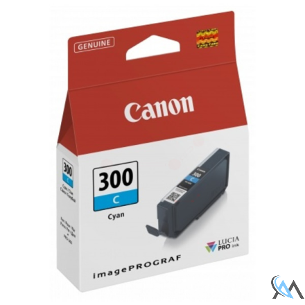 Original Canon 4194C001/PFI-300C Tintenpatrone cyan 14,4ml