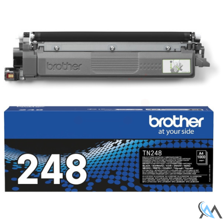 Original Brother TN-248BK Toner-Kit schwarz, 1.000 Seiten ISO/IEC 19752