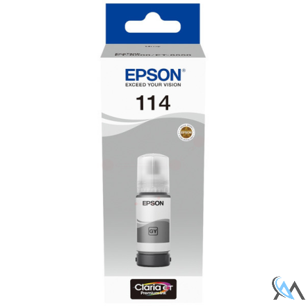 Original Epson C13T07B540/114 Tintenflasche grau, 6.700 Seiten 2300 Fotos 70ml