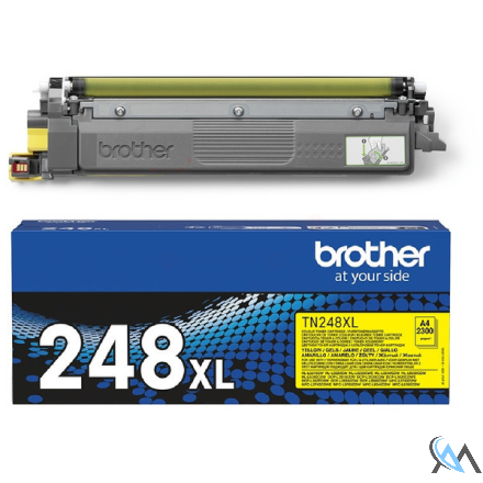 Original Brother TN-248XLY Toner-Kit gelb High-Capacity, 2.300 Seiten ISO/IEC 19752