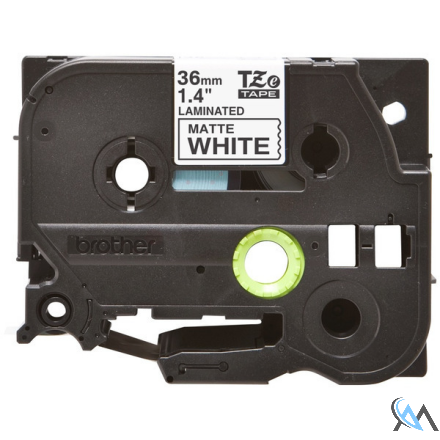 Original Brother TZE-M261 DirectLabel schwarz auf weiss matt 36mm x 8m