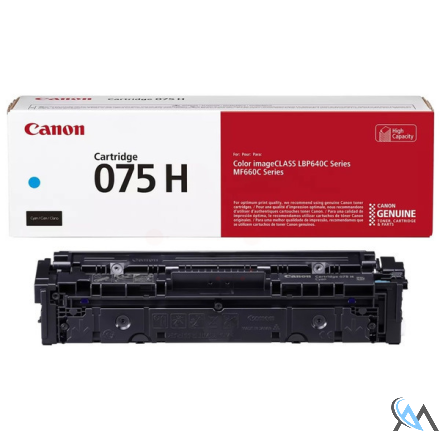 Original Canon 6368C002/075H Tonerkartusche cyan High-Capacity, 2.500 Seiten ISO/IEC 19752