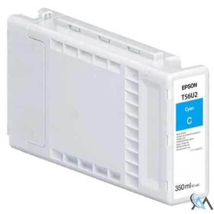 Original Epson C13T56U200/T56U2 Tintenpatrone cyan 350ml