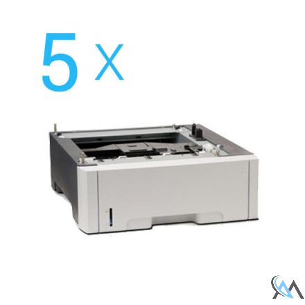 5x HP gebrauchtes Zusatzpapierfach Q5985A für Color LaserJet 3600 3800 cp3505