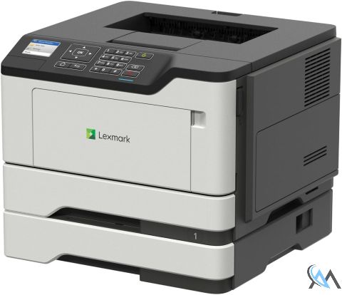 Lexmark MS521dn Laserdrucker refurbished mit 35S0267 250 Blatt Laserdrucker mit gebrauchtem Toner