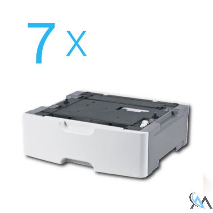 7x Lexmark Zusatzpapierfach 34S0550 550Blatt