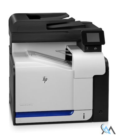 HP LaserJet Pro 500 color MFP M570dn gebrauchtes Multifunktionsgerät mit neuem Tonersatz
