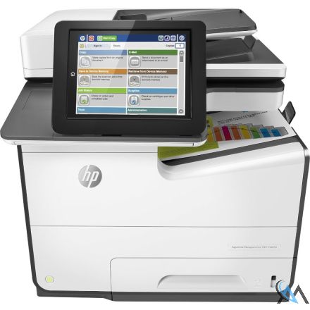 HP PageWide Managed Color MFP E58650dn Multifunktionsgerät refurbished mit gebrauchten Tintenpatronen