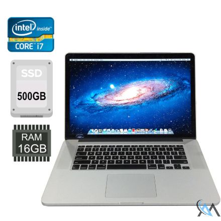 Apple MacBook Pro Late 2013 11.3 A1398 i7-4850HQ 2,3GHz 500 GB SSD 16 GB RAM