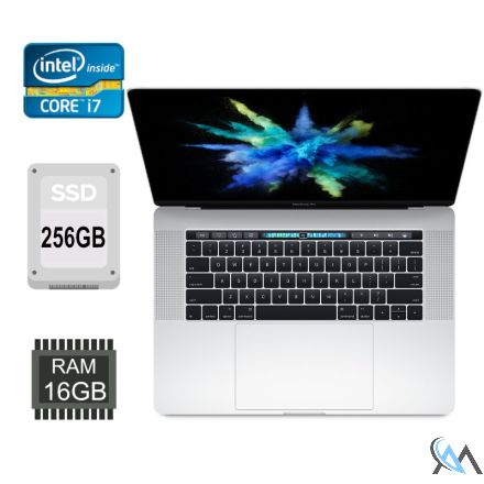 Apple MacBook Pro 15 Retina i7-7700HQ A1707 2017 16GB 256GB Touch Bar