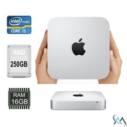 Apple Mac Mini Late 2014 A1347 intel i5-4308U 2,6 GHz 250GB SSD 16GB RAM