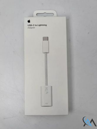 Apple USB-C to Lightning Adapter A2868 MUQX3ZM/A Open Box