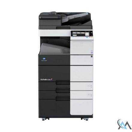 Konica Minolta bizhub C258 Farbkopierer refurbished auf DK-510 ADF DF-629 mit 190.322 Seiten gedruckt Toner B: 80% C: 80% M: 25% Y: 50% Trommel B 70 % CMY 35 %, WK 69% TB 68%