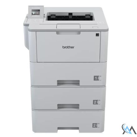 Brother HL-L6300DW Laserdrucker refurbished auf 2x LT-6505 Papierfach 520 Blatt A4